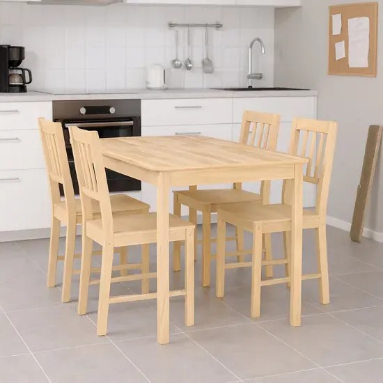 Rozkładany drewniany stół dąb miodowy F9-A63