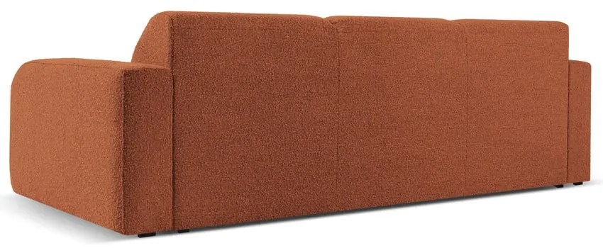 Brązowa sofa z materiału bouclé 235 cm Molino – Micadoni Home