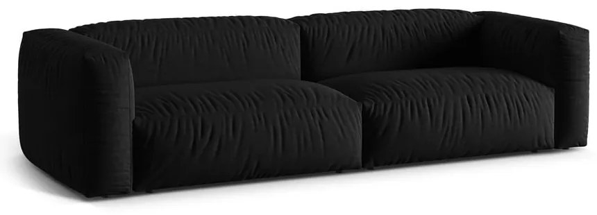 Czarna sofa modułowa 320 cm Martina – Micadoni Home