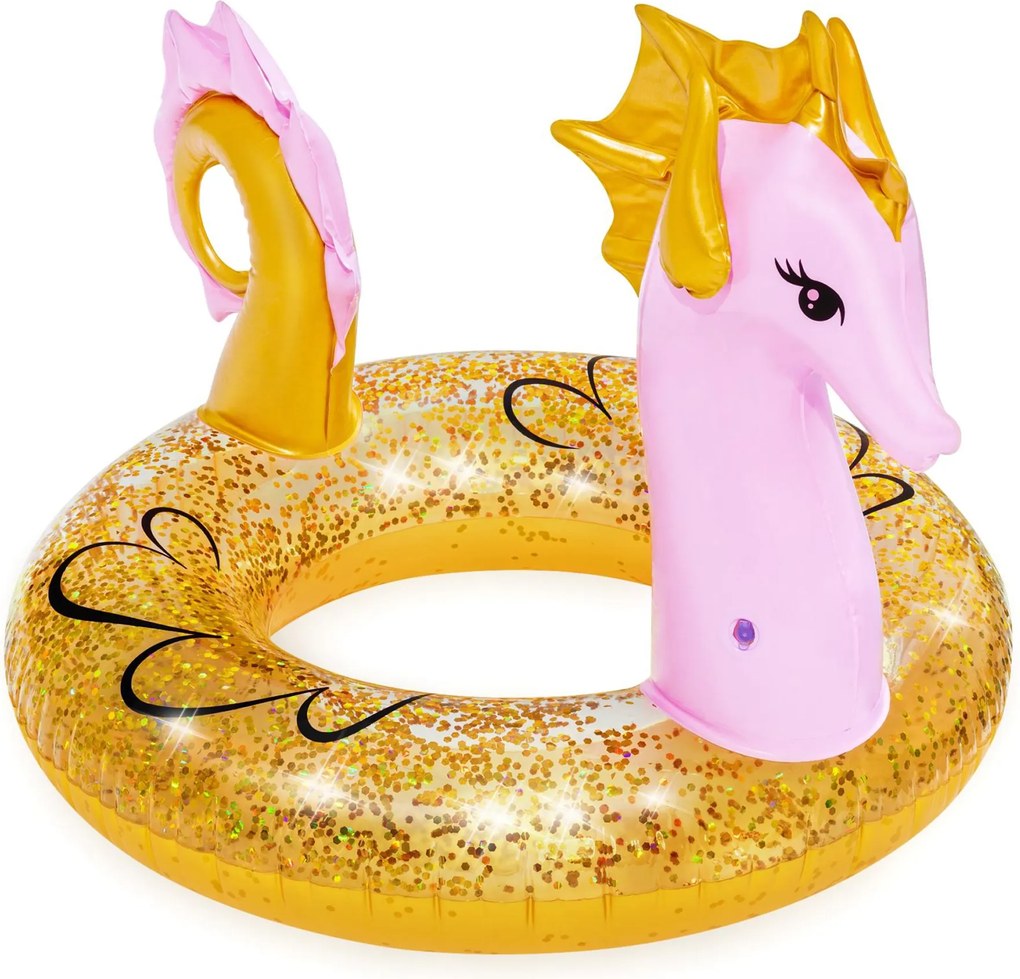 Koło do pływania Glitter Seahorse 115 x 104 cm BESTWAY