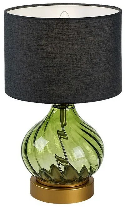 Rabalux 74033 dekoracyjna lampa stołowa Pirelo, E14, 1x maks. 25 W, butelkowa zieleń