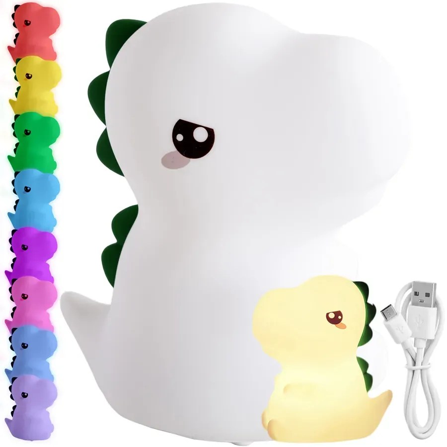 Lampka nocna dla chłopca dinozaur P6-G19
