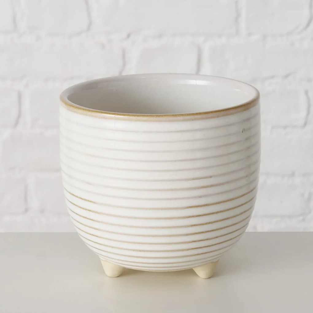 Ceramiczna osłonka na doniczkę PERONIE