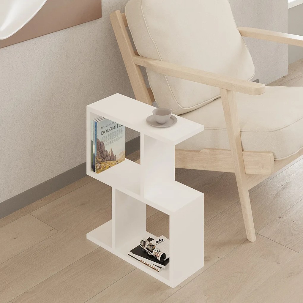 Stolik pomocniczy Zet White