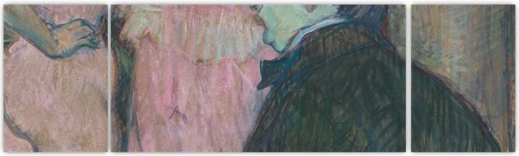 Obraz - Henri de Toulouse-Lautrec, Maxime Dethomas, reprodukcje (170x50 cm)