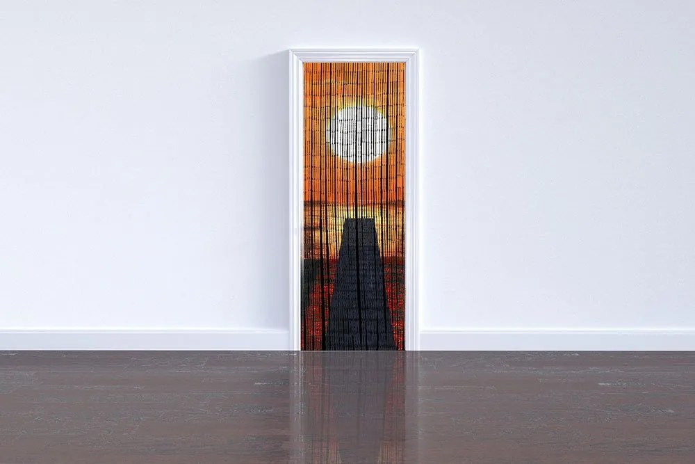 Zasłona bambusowa 90x200 cm
