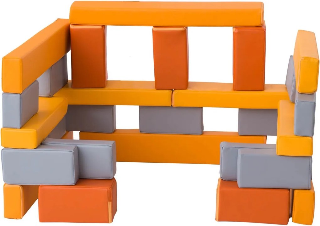 Piankowe klocki przedszkolne Super Cegła 4641606