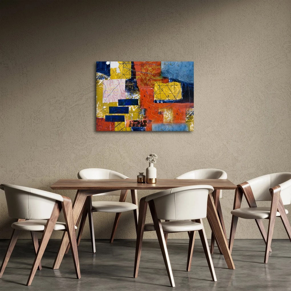 Obraz - Abstrakcja (70x50 cm)