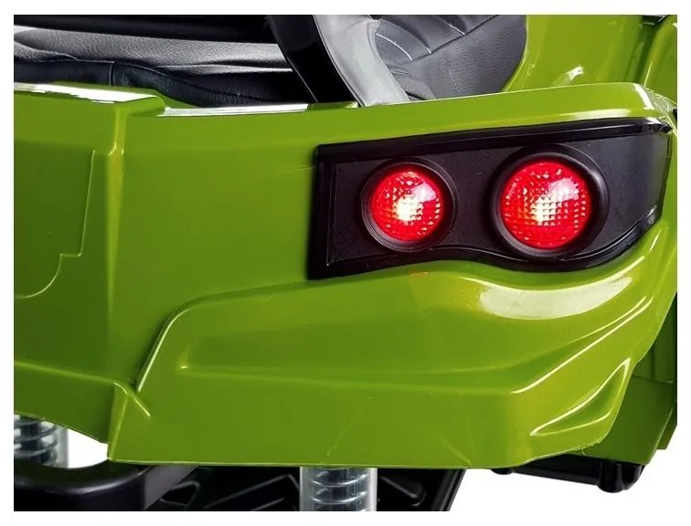 Quad na akumulator bdm0906 pompowane koła zielony