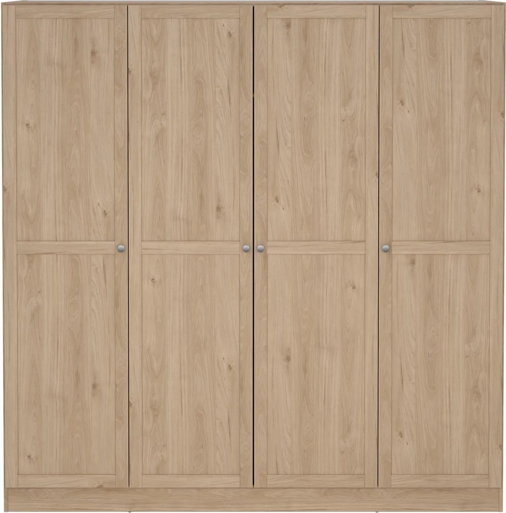 Czterodrzwiowa szafa prowansalska Billund jackson hickory
