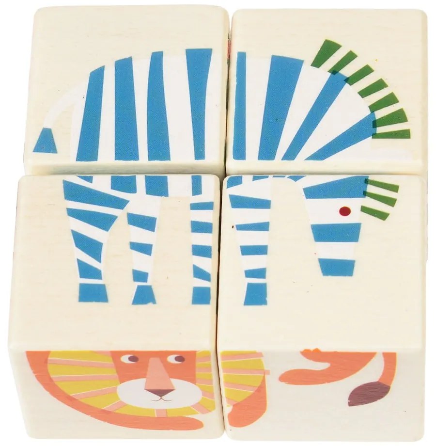 Drewniane klocki Wild Wonders – Rex London