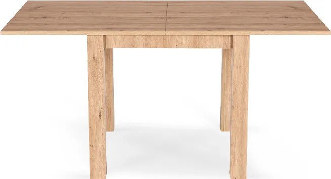 Stół Kwadratowy Rozkładany MAX 80-160 cm Dąb Artisan Nowoczesny Loft