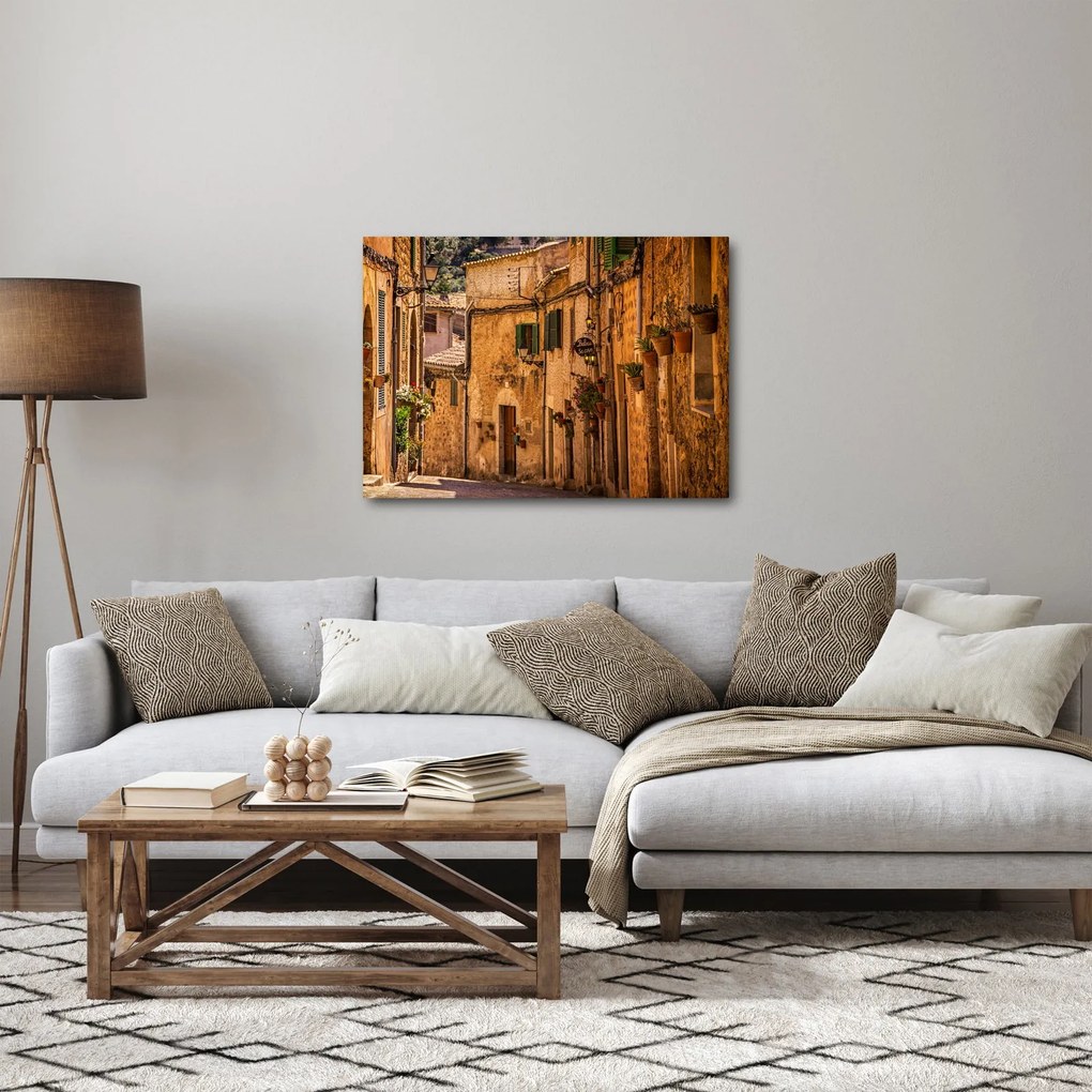Obraz - Hiszpańska Ulica (70x50 cm)