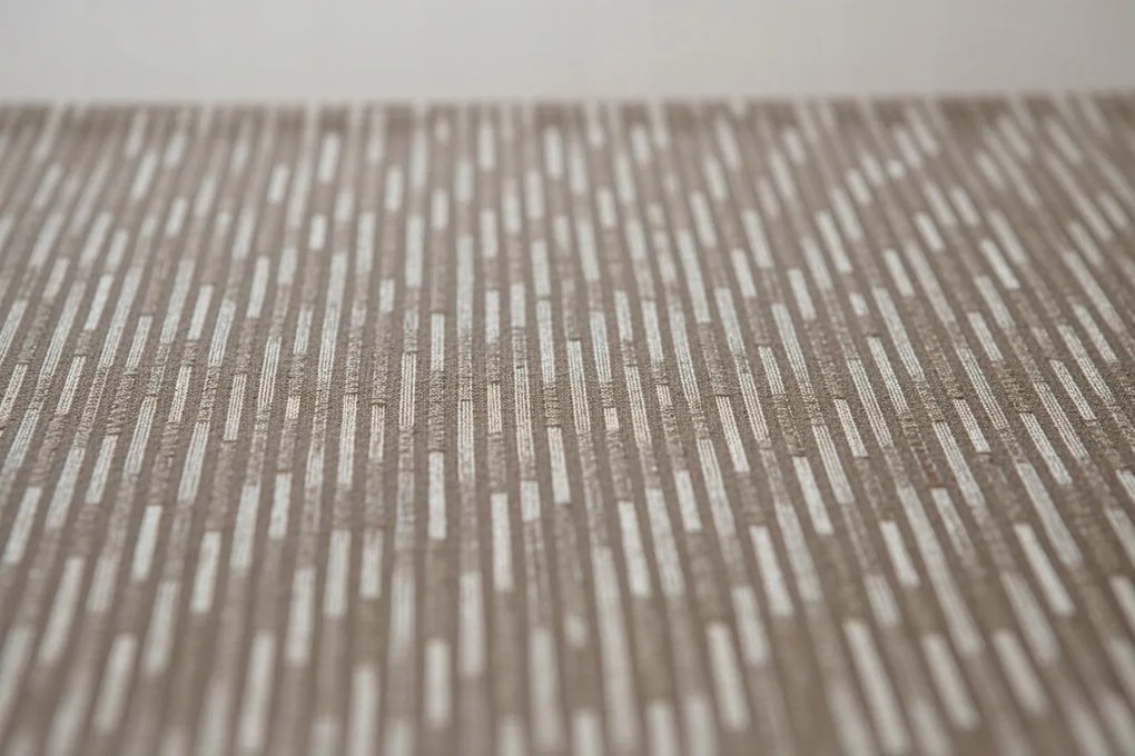 Podkładka pod Talerz Złota w Paski Stripe Mata na Stół 33x45 cm dekoracyjna