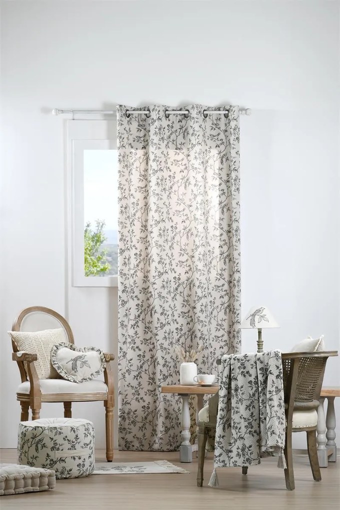 Narzuta pleciona CLARINE, 125 x 150 cm