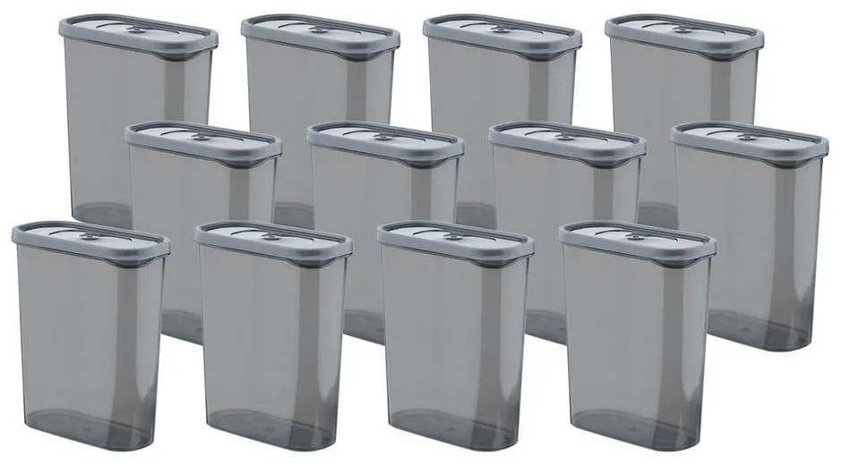 Pojemniki na żywność 12 szt. na żywność Fresco – Hermia