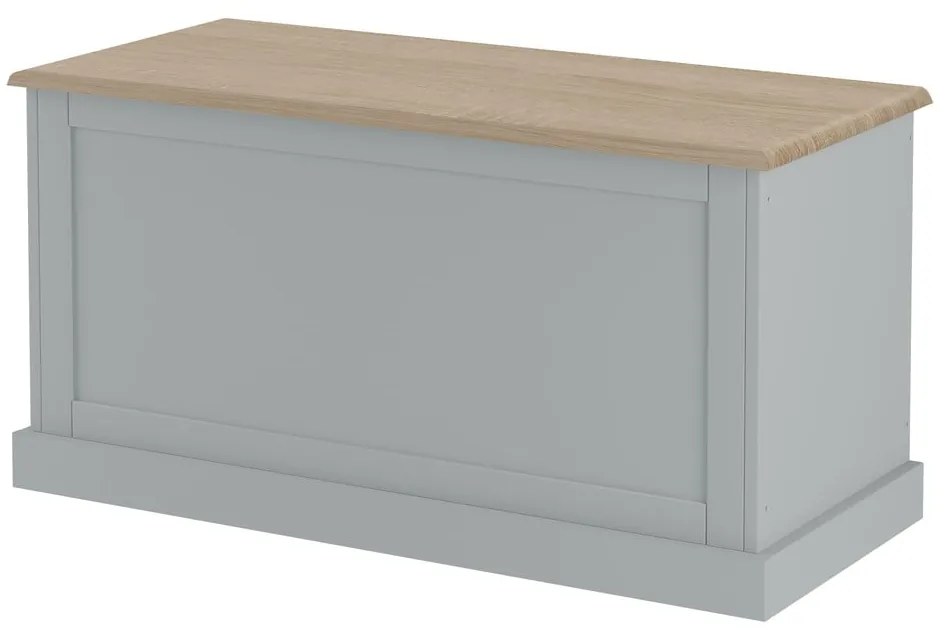 Szara skrzynia 90x45 cm Binz – Støraa