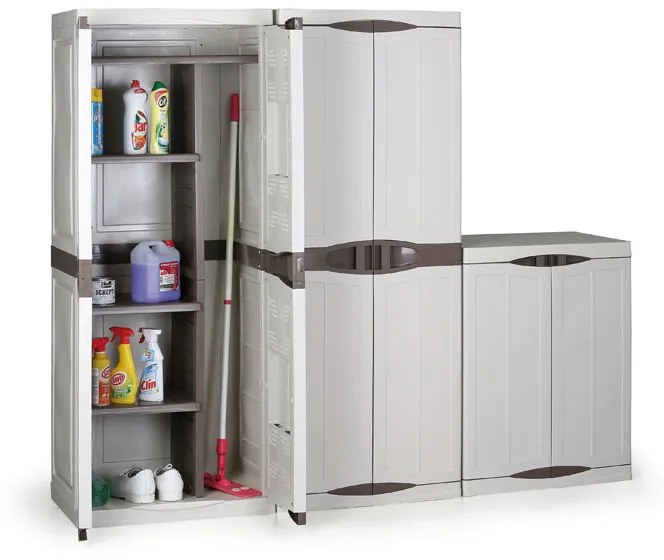 Szafka plastikowa EVO, 700 x 470 x 1780 mm