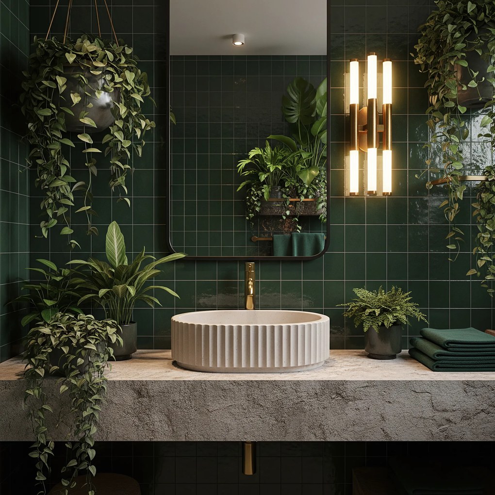 Umywalka nablatowa Rea Margaret Beige