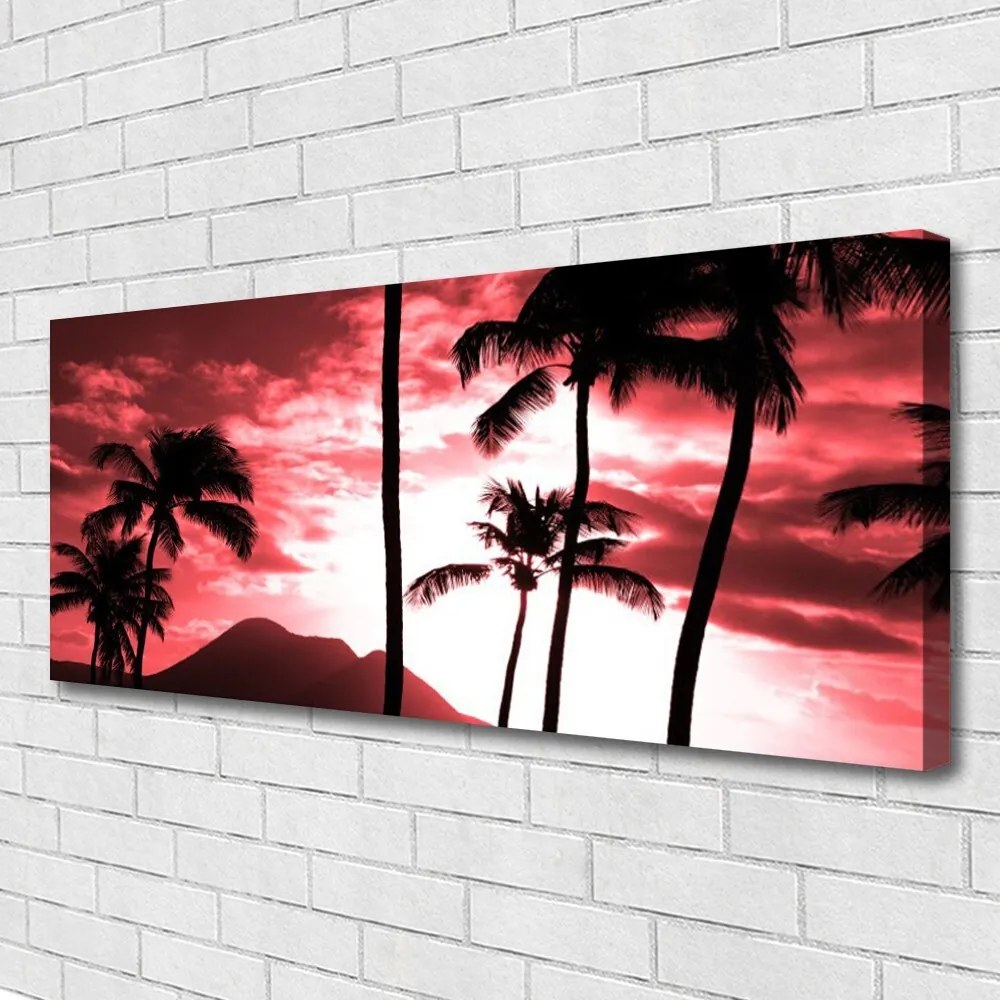 Obraz na płótnie Egzotyczne Góry w Słońcu