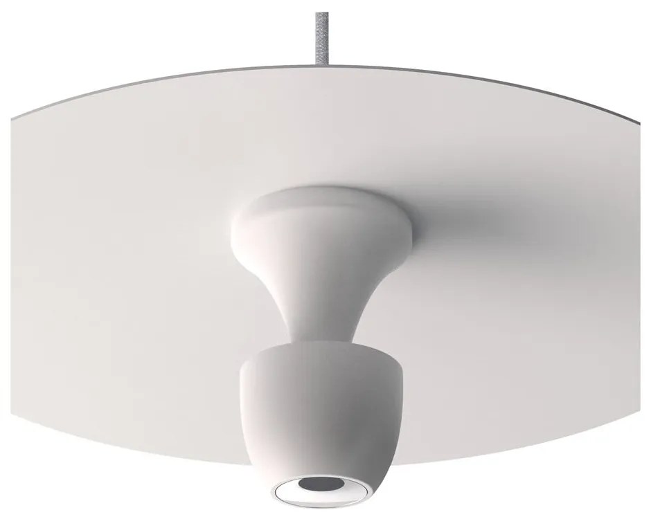 Biała lampa wisząca SULION Poppins, wys. 150 cm
