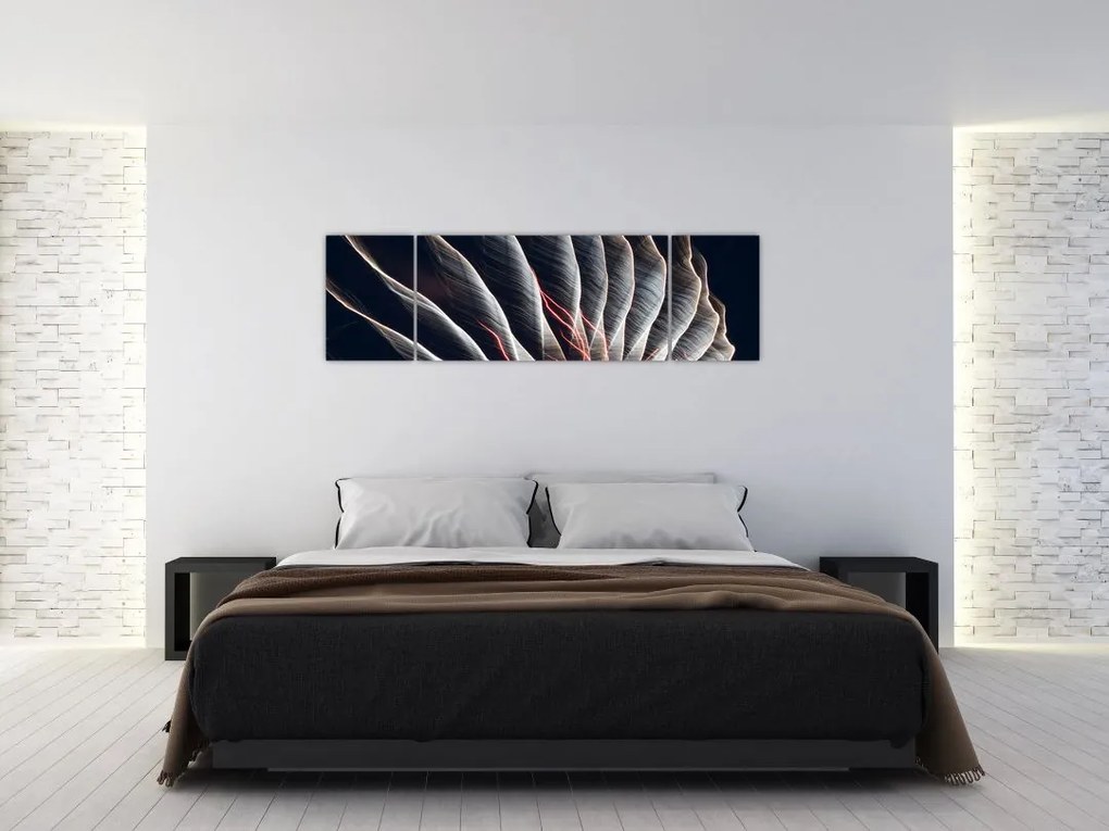 Obraz - Wyładowanie świetlne (170x50 cm)