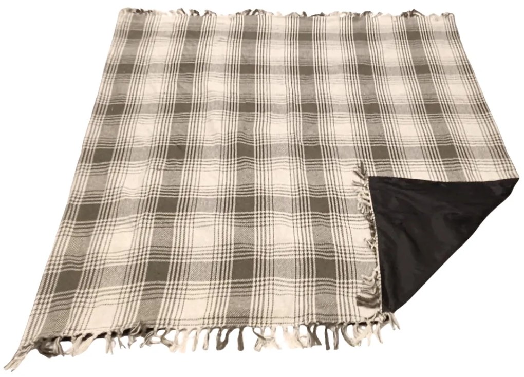 Koc piknikowy TAKE A PLAID 160x160 cm, zielony
