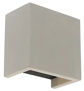 Inteligentna betonowa lampa ścienna z efektem świetlnym z Zigbee G9 - Meave