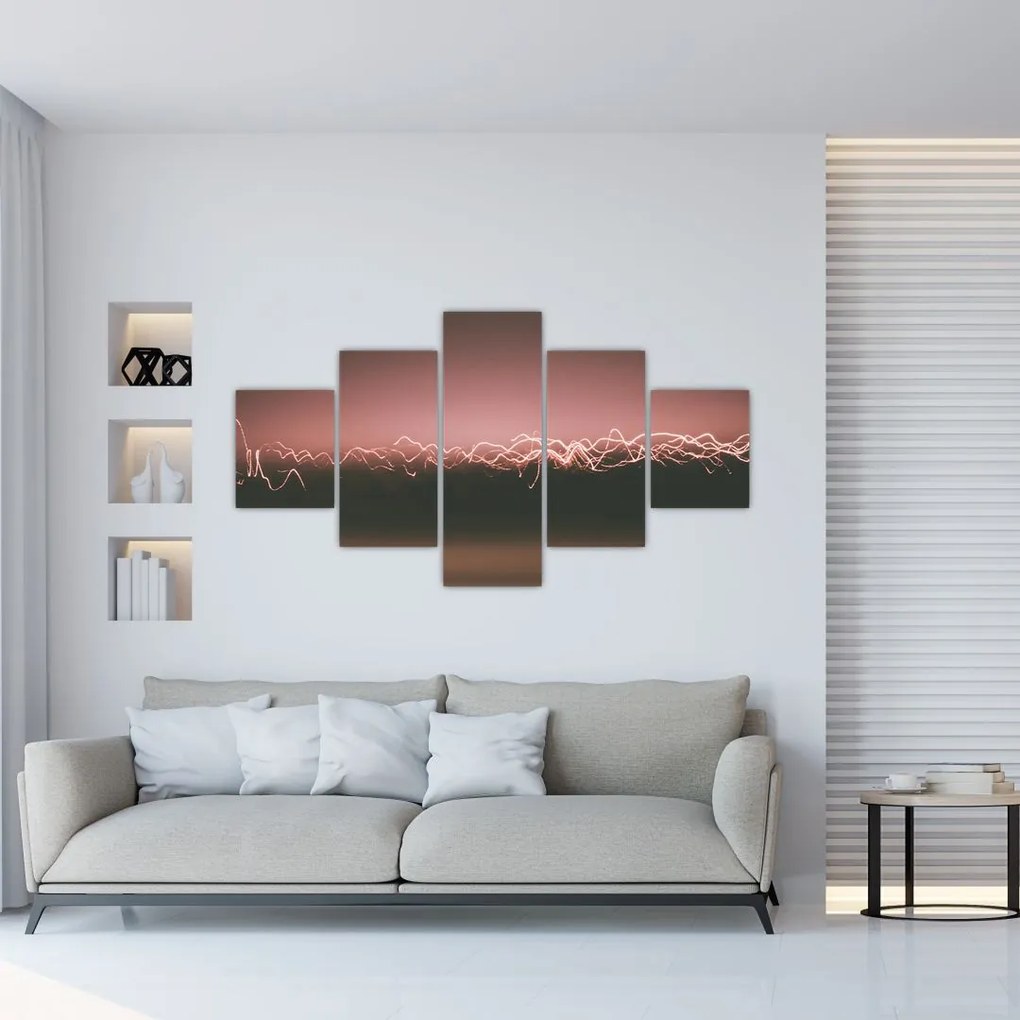 Abstrakcyjny obraz (125x70 cm)