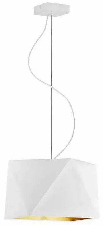 Lampa wisząca glamour z abażurem - S6-G96