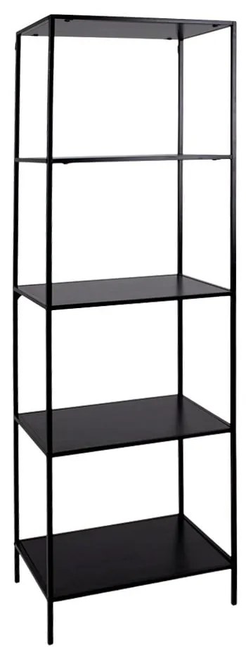 Czarny regał House Nordic Vita Shelf, 51x170 cm