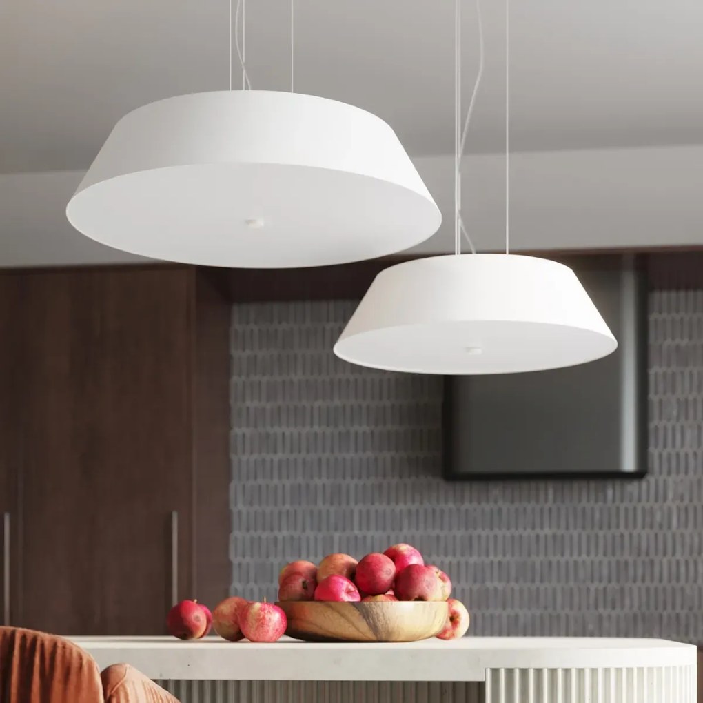 Żyrandol VEGA 60 biały SOLLUX  LIGHTING