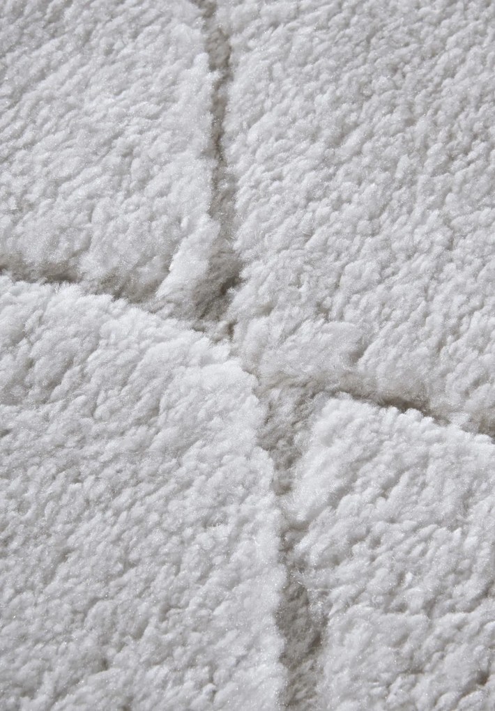 Dywan nowoczesny Gallery 3D Romby kremowy 160 cm x 235 cm