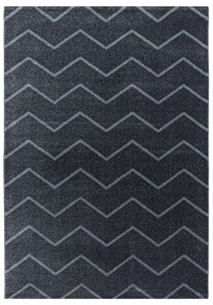 Dywan nowoczesny Rio zygzak szary 160 cm x 230 cm