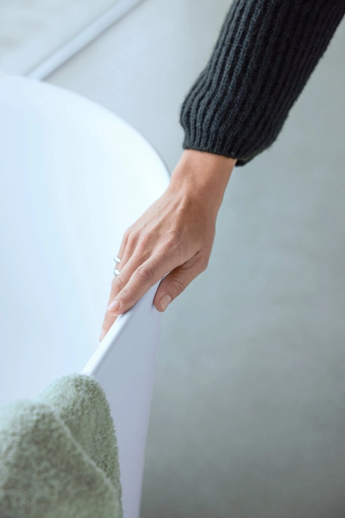 Wolnostojąca wanna Duravit SoleilDuroCast Plus (odlewany minerał) - biały matowy - 160 x 80 cm