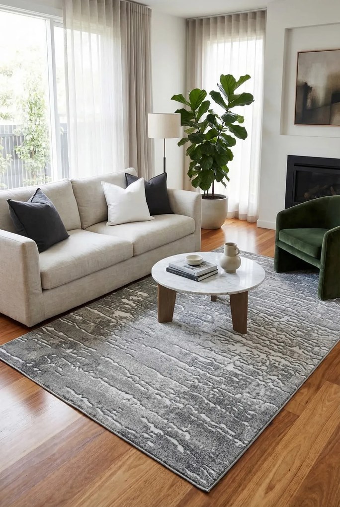 Nowoczesny prostokątny dywan H4-H87