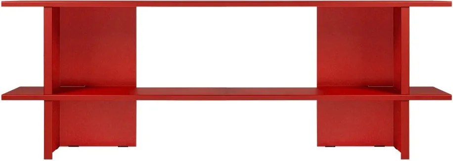 Czerwony metalowy regał 160x57x37 cm Hes – noo.ma