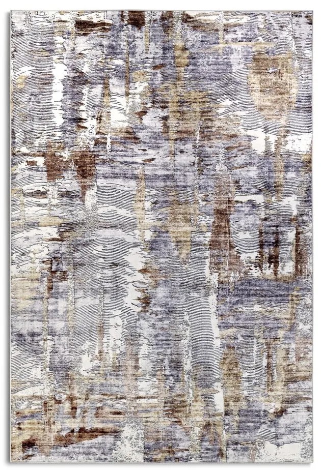 Szary dywan 200x290 cm Malard Copper Gold – Elle Decoration