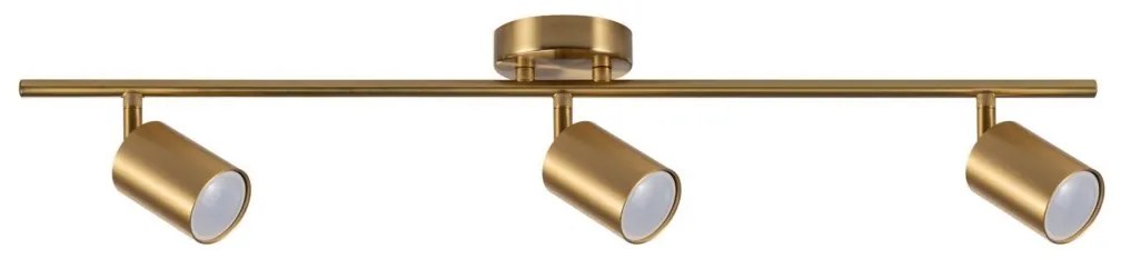 LED RGBW ściemnialna oprawa punktowa GOLDI 3xGU10/6,5W/230V złota