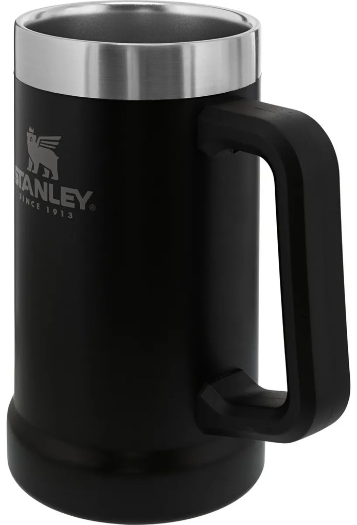 Stanley Korbel do piwa Big Grip Beer Stein 700 mlMatte Black Pebble