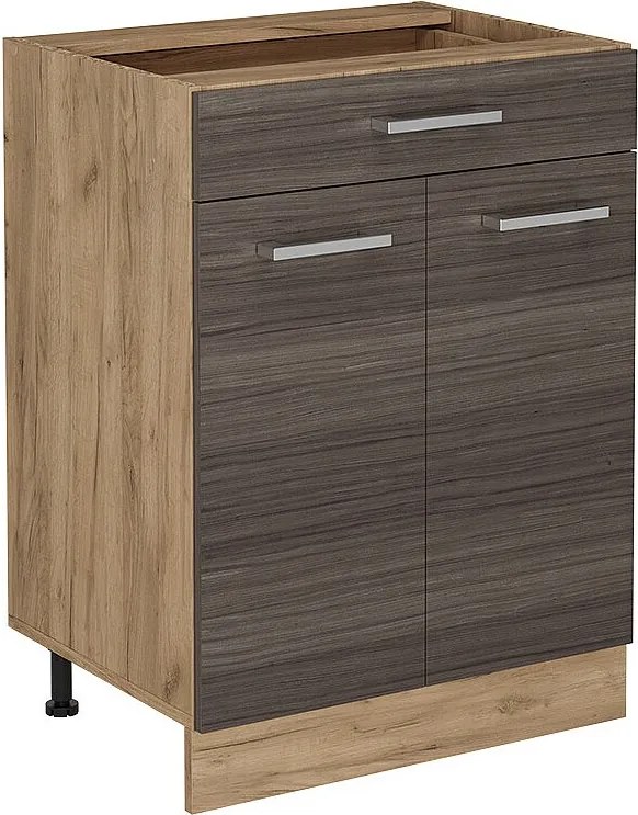 Szafka dolna do kuchni szlachetna szarość 60x46x81.6 r-line