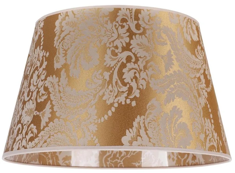 Duolla - Abażur do lampy stołowej CONE M E27 pr. 28 cm złoty