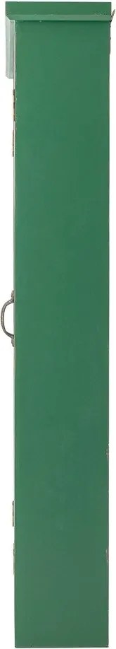 Zielona witryna z litego drewna jodłowego wisząca 81x122x22 cm Hazem – Bloomingville