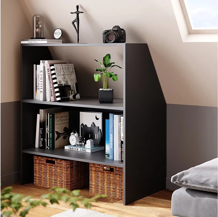 Półka na dach skośny antracyt 90x50x100