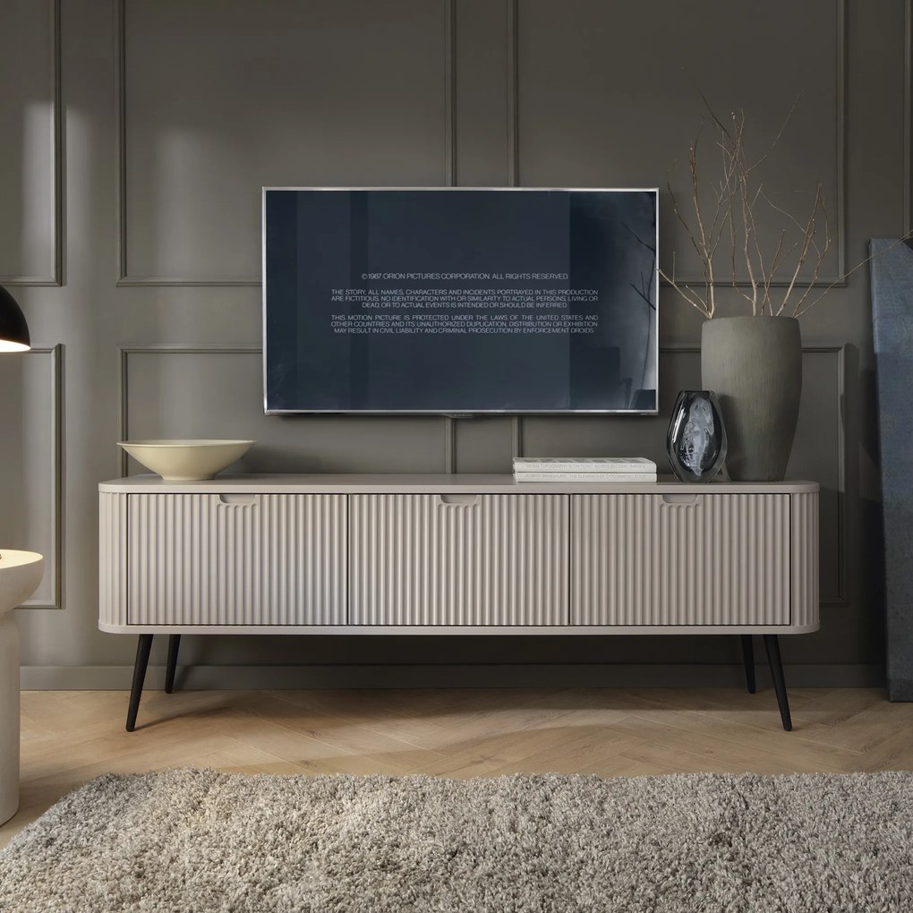 Szafka RTV stojąca ZENZERO 168 cm do Salonu pod Telewizor - Kaszmir