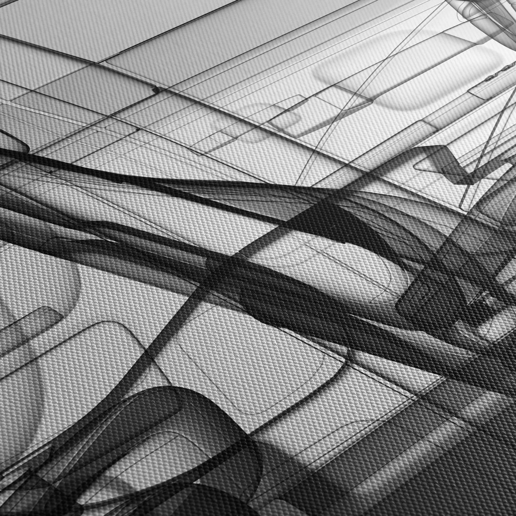 Obraz - Model samochodu 3D (125x70 cm)