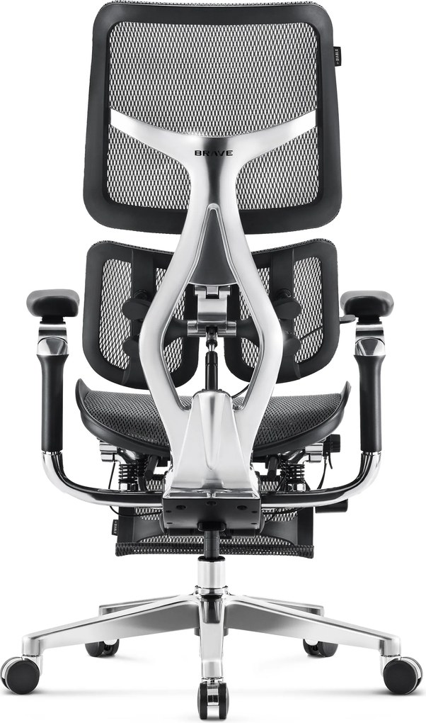 Fotel ergonomiczny czarny V-Kinetic