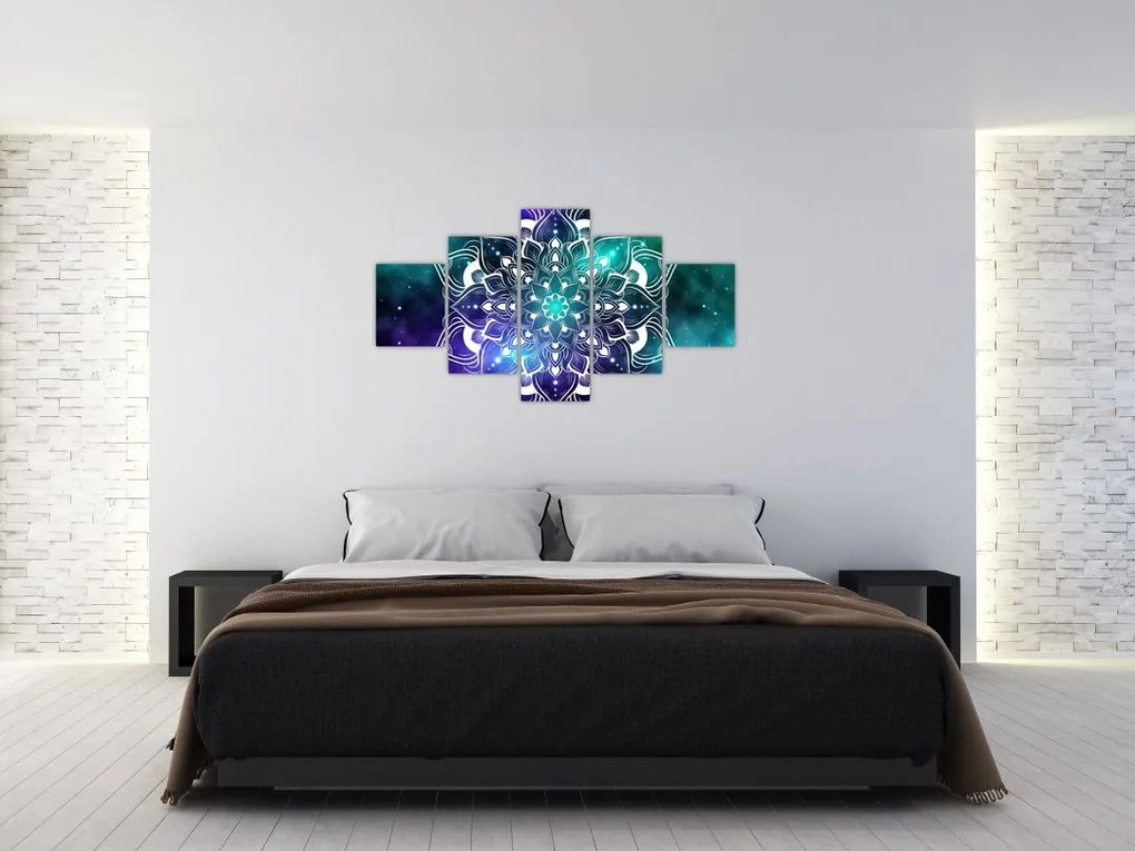 Obraz abstrakcji (125x70 cm)
