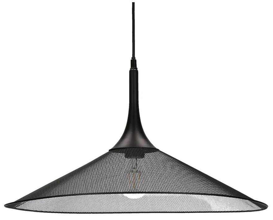 Lampa wisząca z tekstylnym kloszem ø 50 cm Kiruna – Candellux Lighting