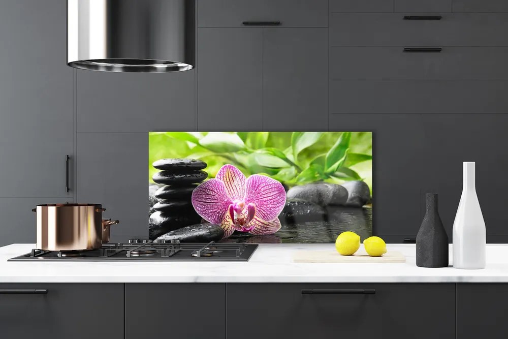 Panel Szklany do Kuchni Harmonijne Połączenie Zen